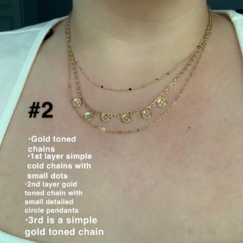Layered necklace! 💛